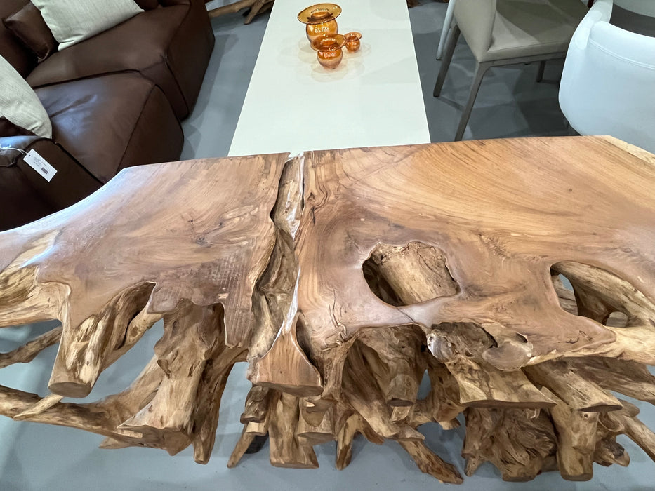 Teak Root Console