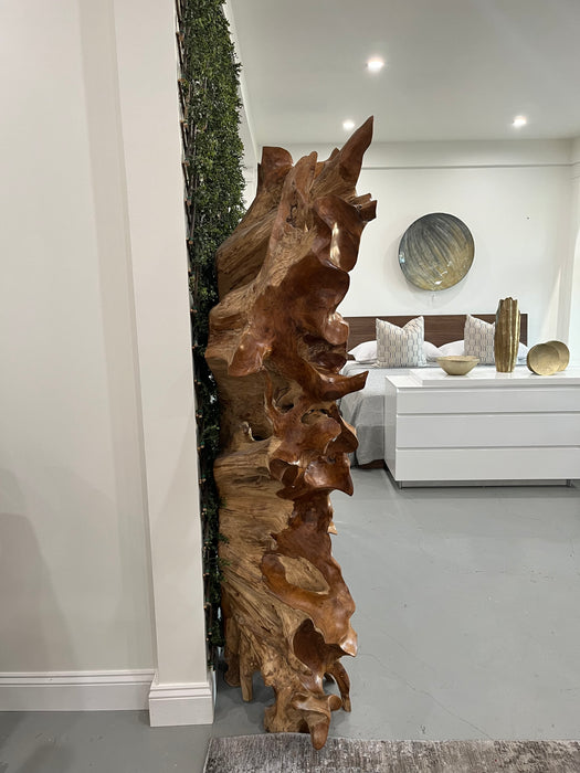 Natural Teak Wood Sculpture