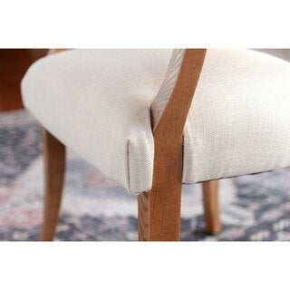 Hans Horseshoe Cream Armchair
