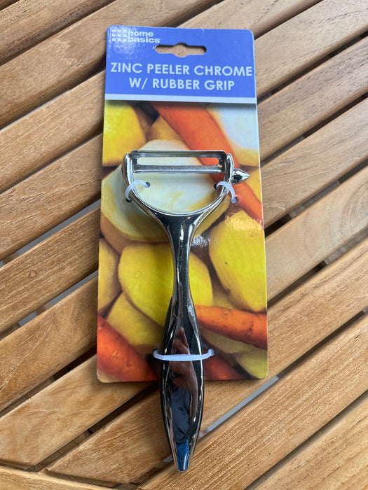 Zinc Horiztonal Vegetable Peeler w/Satin Finish
