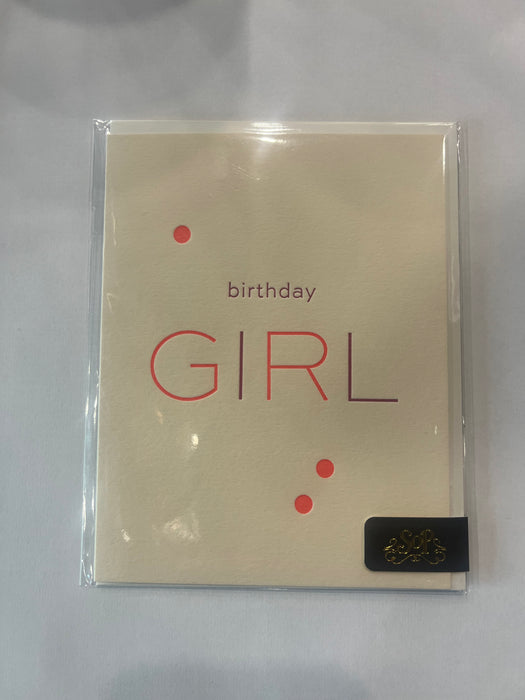 Birthday Girl Greeting Card