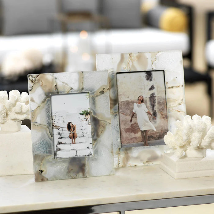 Preto Agate 4x6 Photo Frame