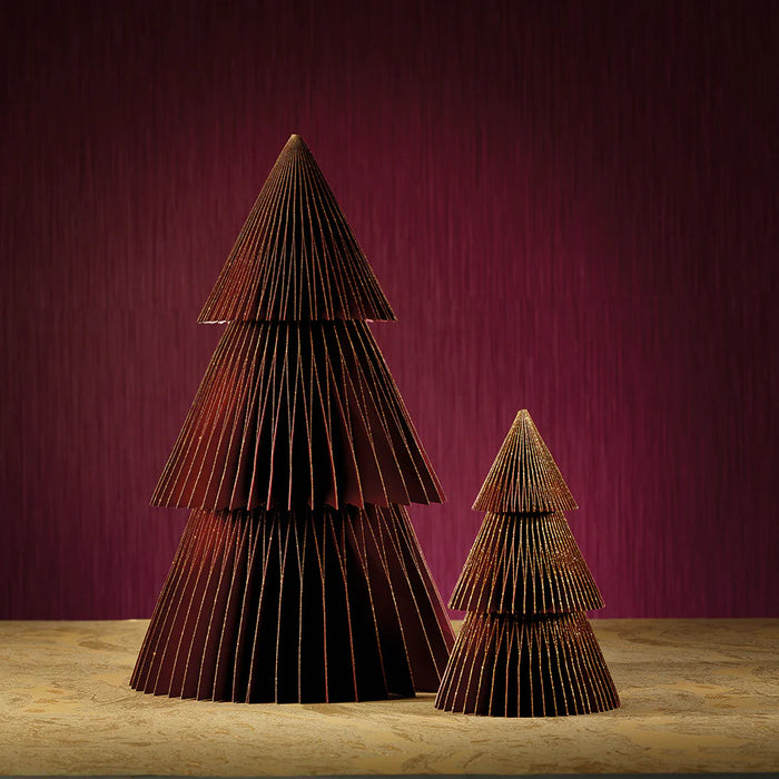Wish Paper Decorative Tabletop Tree - Burgundy