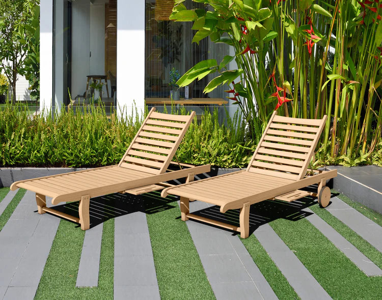 Windu Chaise Lounger w/Tray