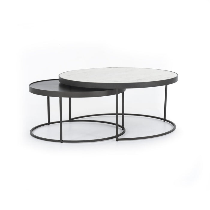 Evelyn Nesting Coffee Table Round