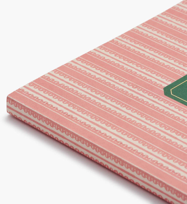 Pinking Stripe Softcover Journal