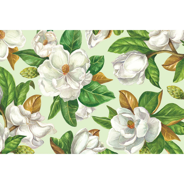 Mint Magnolia Blooms Placemat
