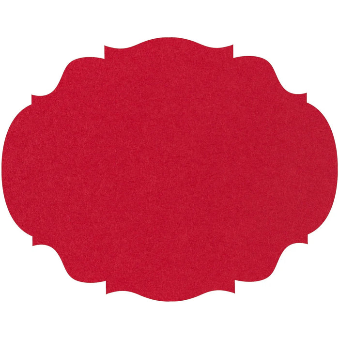 Die-cut Red French Frame Placemat
