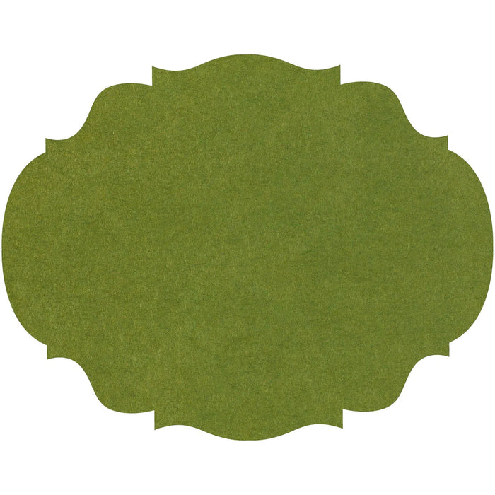 Die-cut Green French Frame Placemat