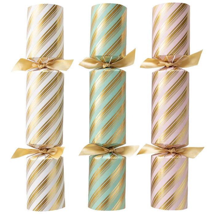 Peppermint Stripe Christmas Crackers