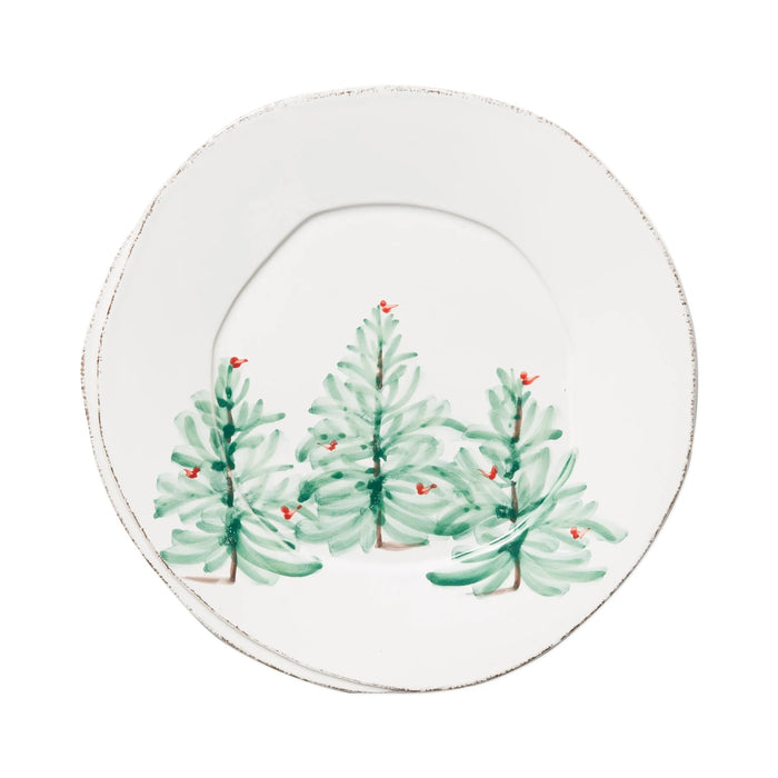Lastra Holiday European Dinner Plate - Set Of 4