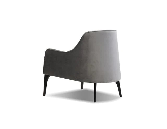 Ellington Armchair - Graphite Velvet