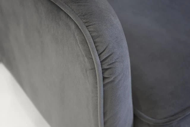 Ellington Armchair - Graphite Velvet