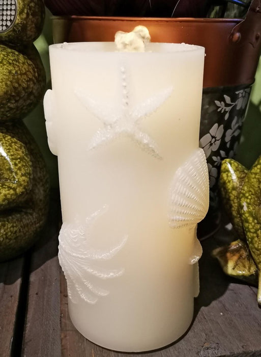 Shell Fountain Candle