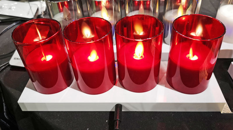 2x3 Votives With Charger