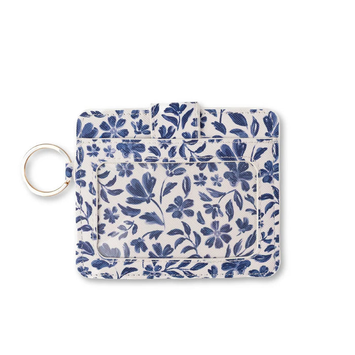 Porcelain Floral Card Wallet