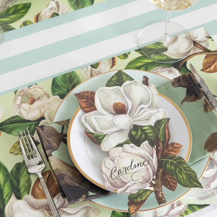 Mint Magnolia Blooms Placemat