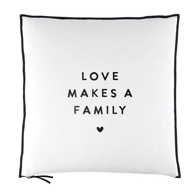 Love Makes a Family Euro Pillow