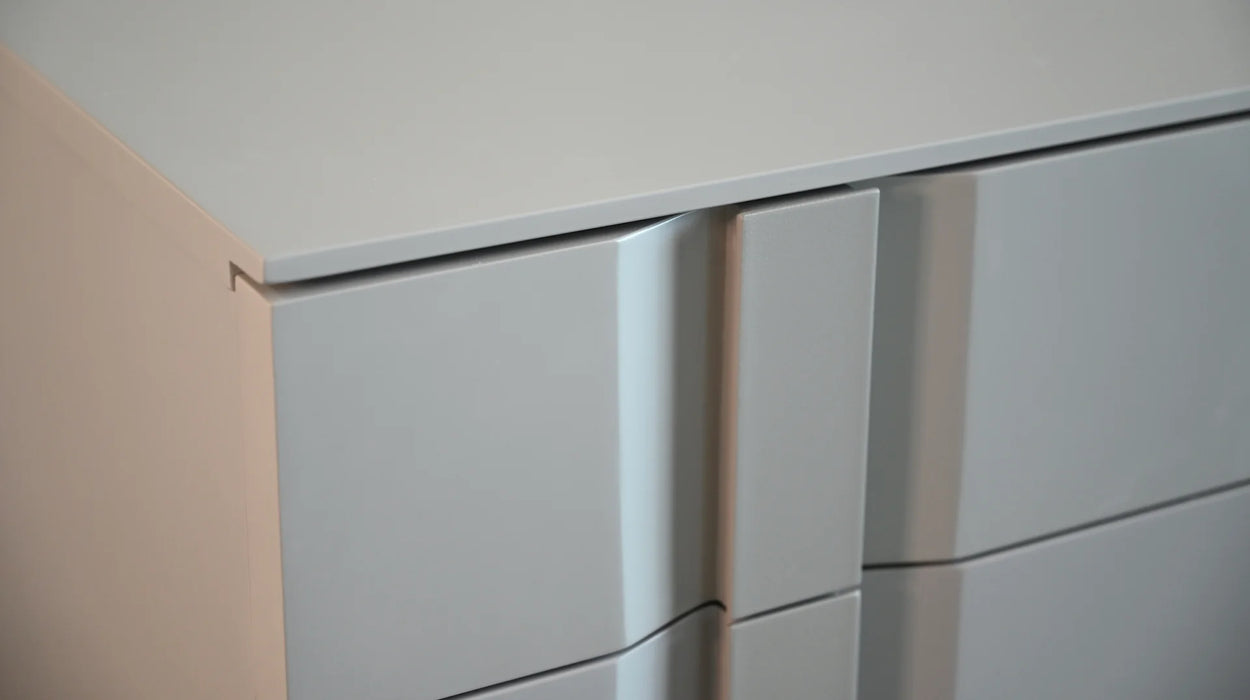 Carbon Night Table - Matte Stone