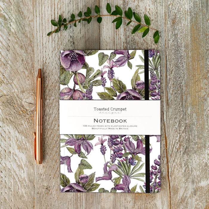 The Mulberry Collection A5 Lined Notebook - Pure