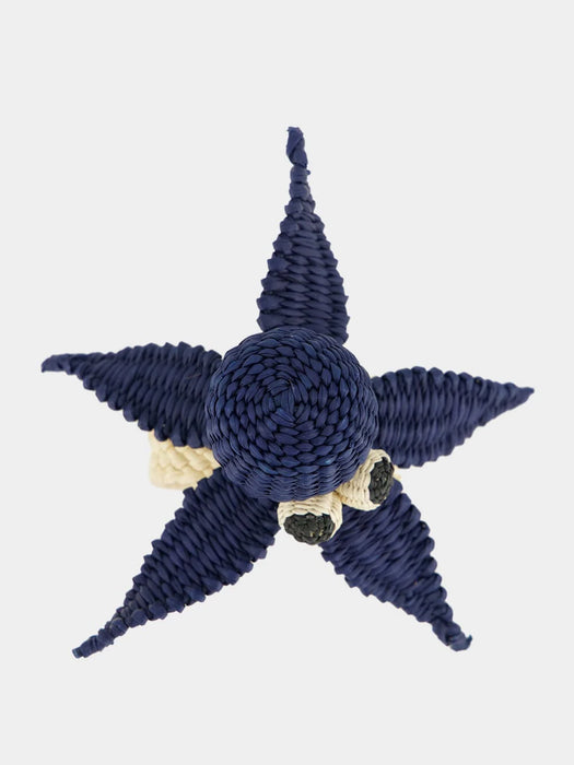 Navy Octopus Napkin Rings - Set Of 4