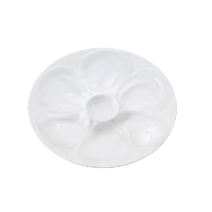9" Porcelain Oyster Plate