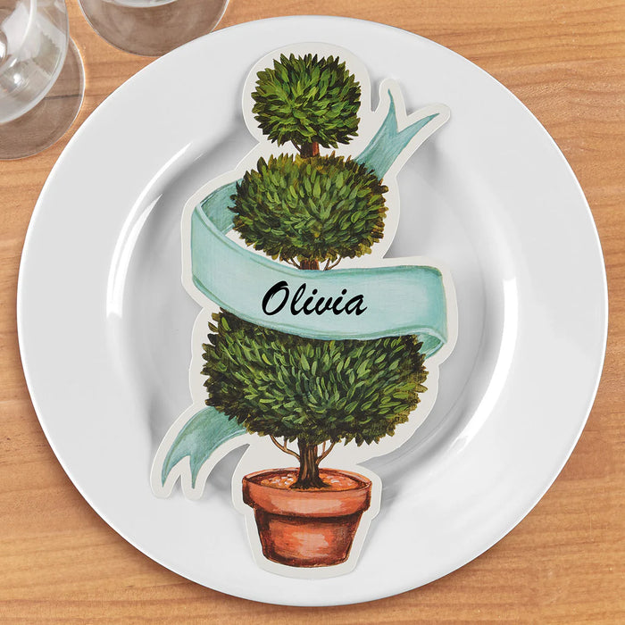Topiary Table Accent Placecard