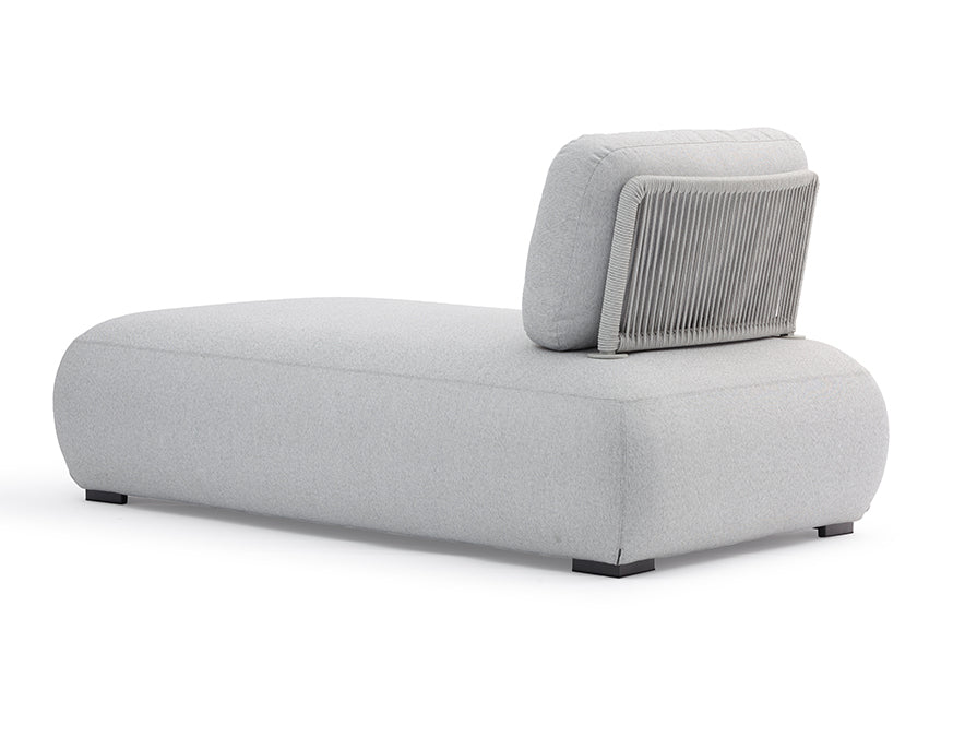 Olala Light Grey Lounger