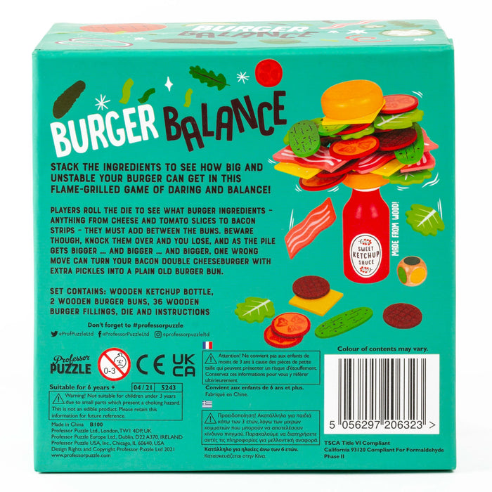 Burger Balance Game