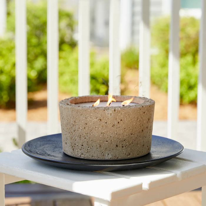 Seaside Citronella Candle In Pot