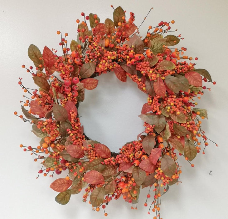 Harvest Berry Wreath
