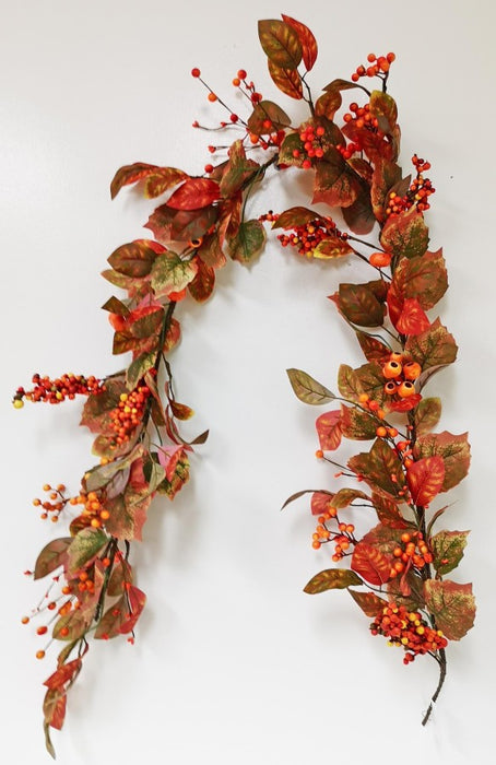 6ft Harvest Berry Garland