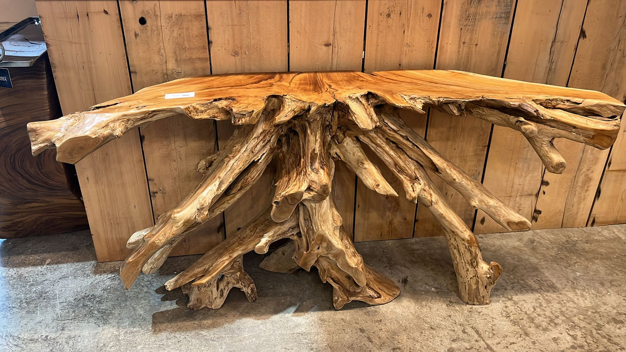 Teak Root Console