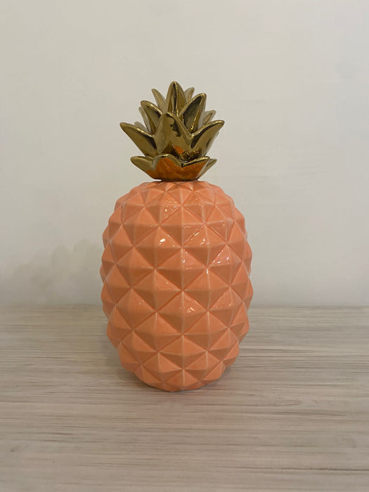 Coral Pineapple Decor