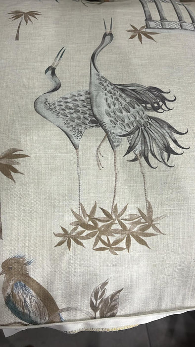 Let It Crane Aegean Pillow