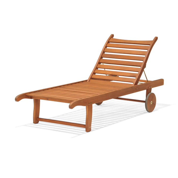 Phuket Wheel Chaise Lounger