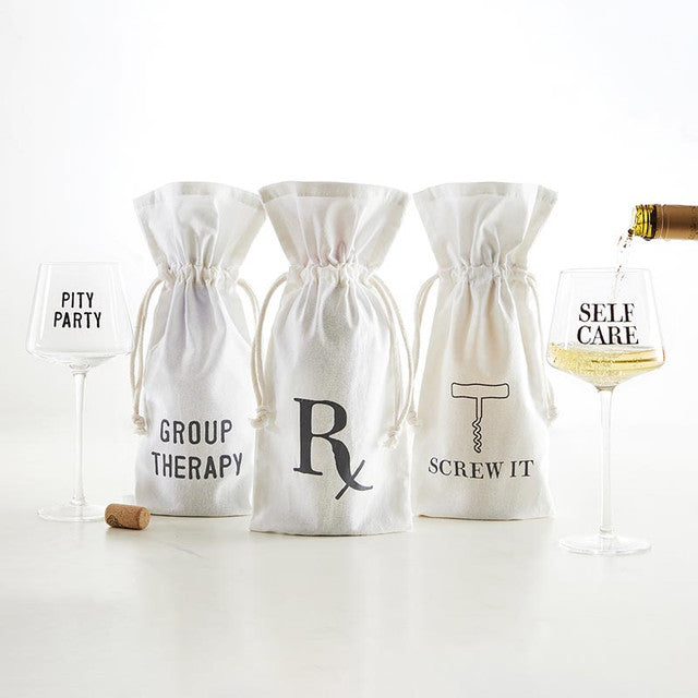 Group Therapy Wine Bag