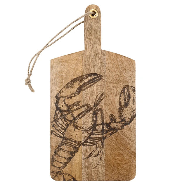 Carved Wood Lobster Board