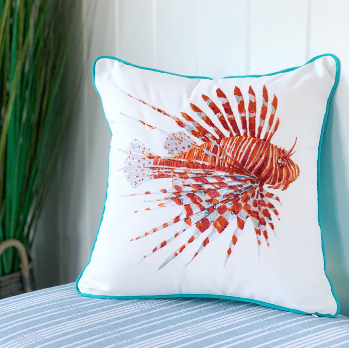 Tropical Punch Lionfish Pillow