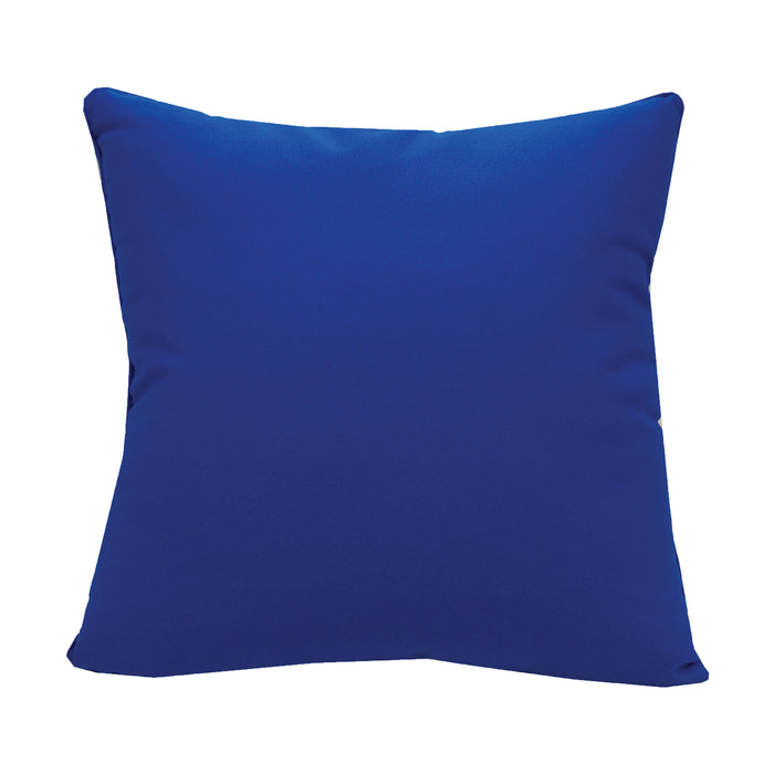 Blue Parlour Palm Pillow