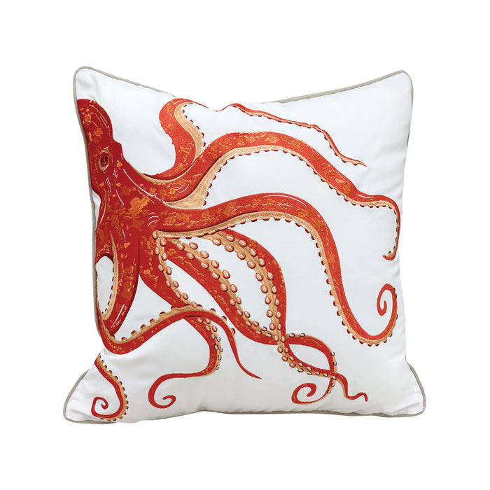 Tropical Punch Octopus Pillow