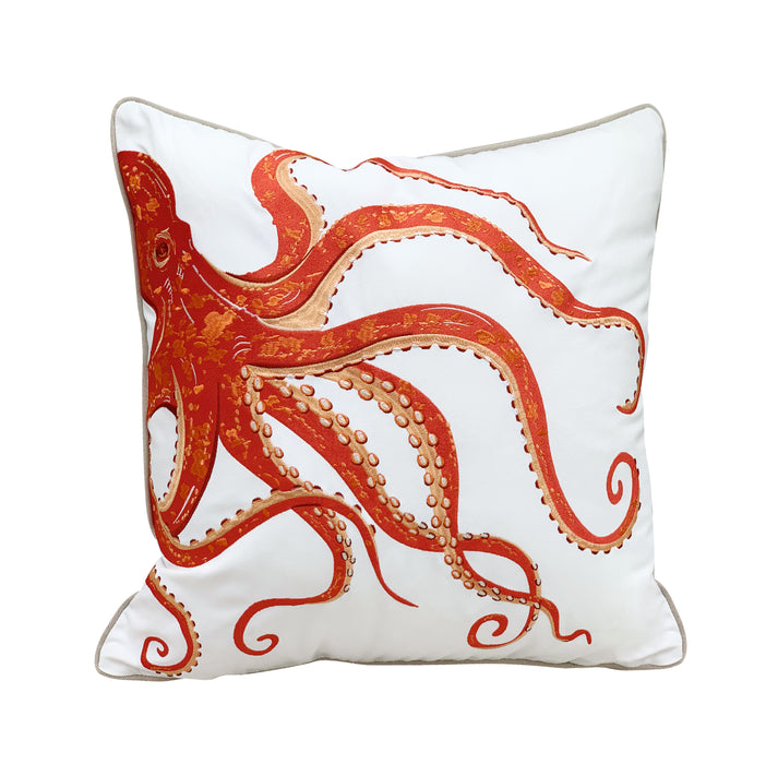 Tropical Punch Octopus Pillow