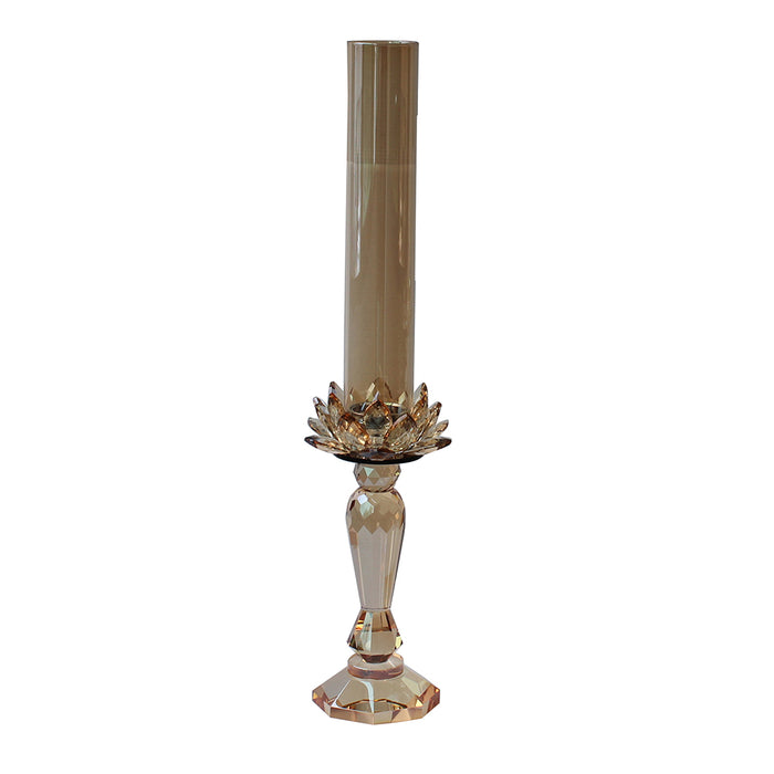 Glass Candle Holder