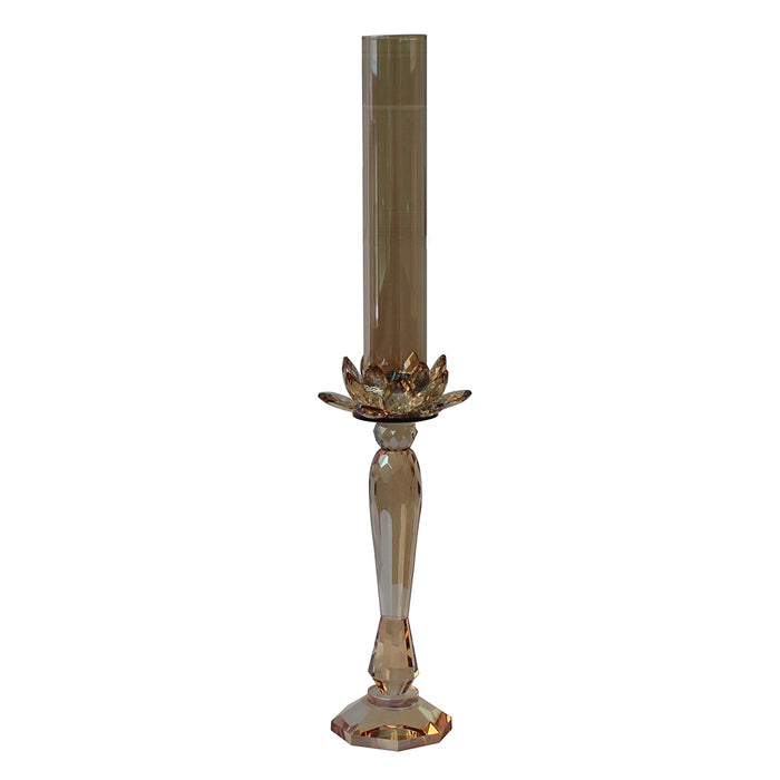 Glass Candle Holder