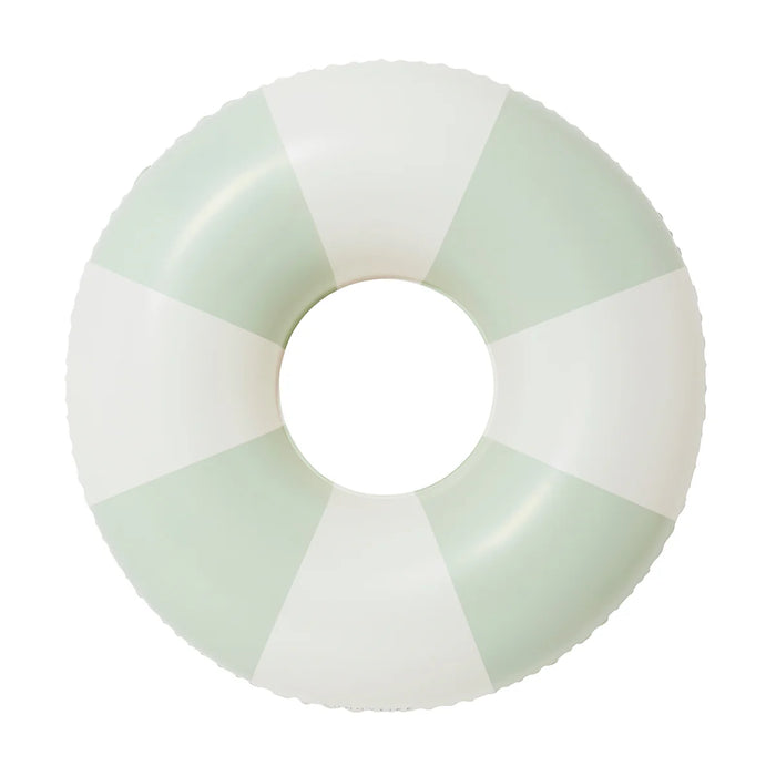 Tube Pool Ring - Olive Stripe