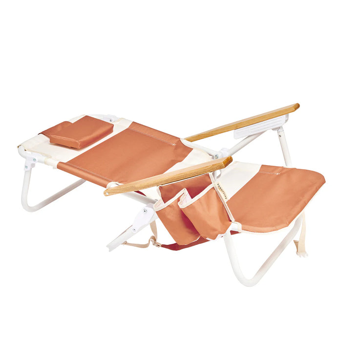 Deluxe Beach Chair - Tierra Clay Block