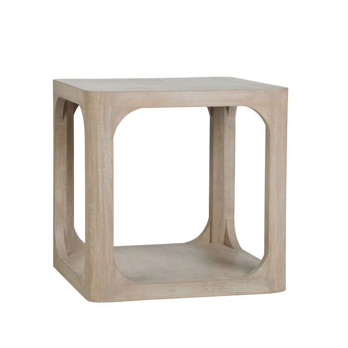 Archie Side Table - Brushed White