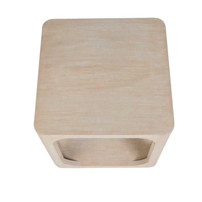 Archie Side Table - Brushed White