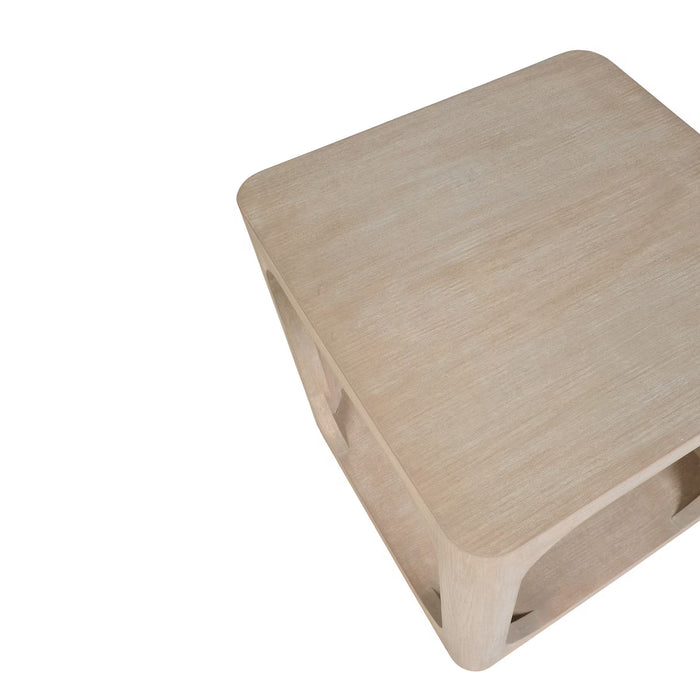 Archie Side Table - Brushed White