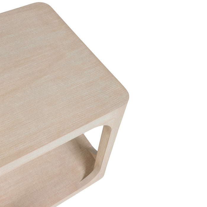 Archie Side Table - Brushed White